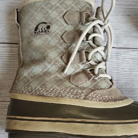 Sorel Sz 8 Joan Of Arc Tan Winter Boots - Picture 5 of 16